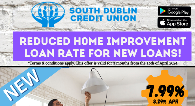 Reduced Home Improvement Loan Rate