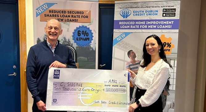 Members Cash Draw Winner - €10,000 April 2024