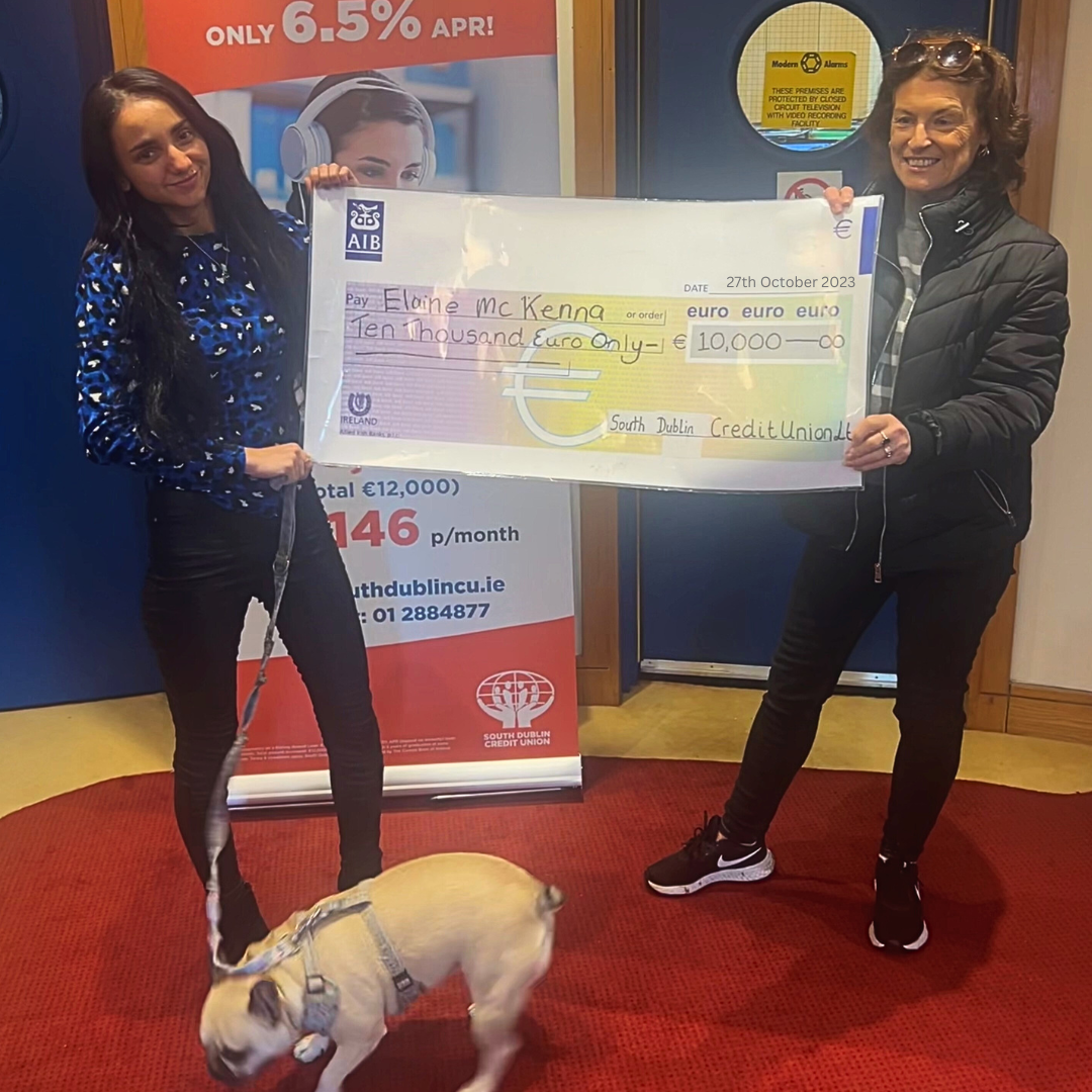 SDCU Oct 2023 Cash Draw Winner €10,000