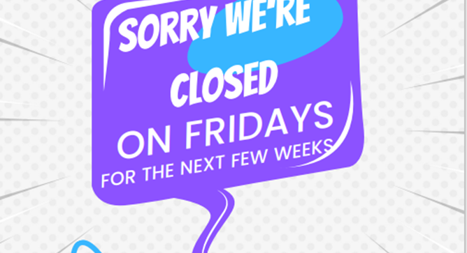 Donnybrook Branch Closed on Fridays