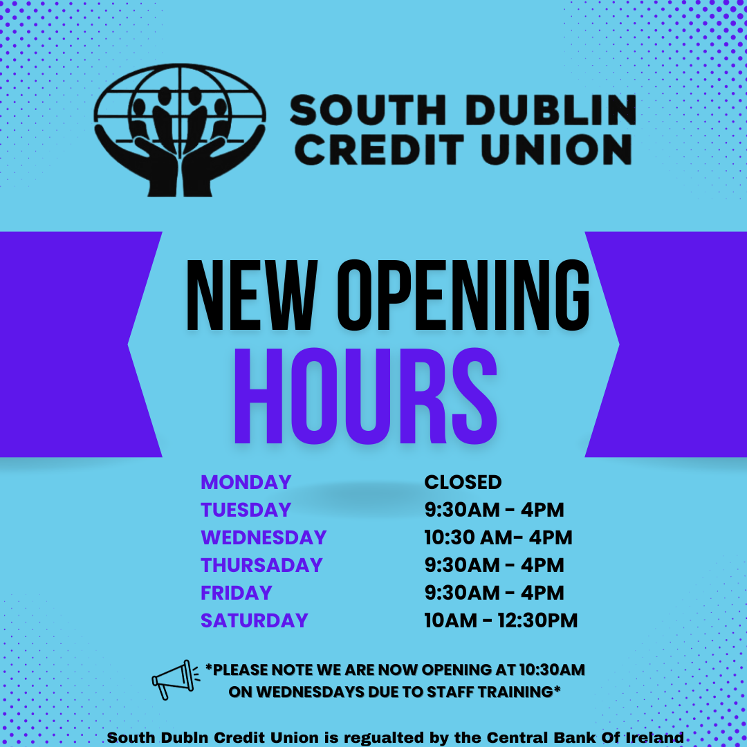 Change to Wednesday morning opening time