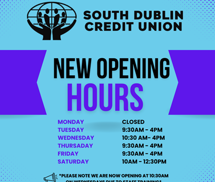 Change to Wednesday morning opening time